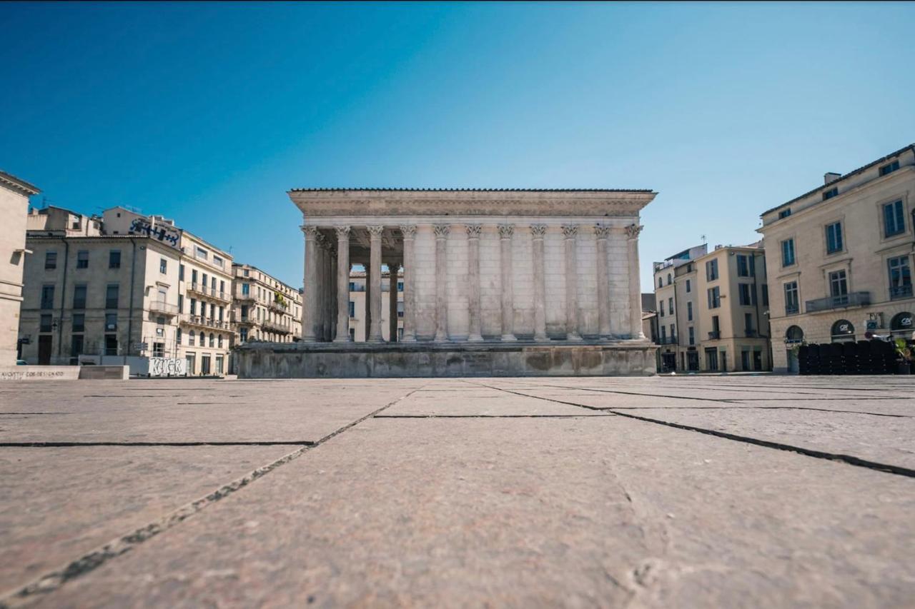L'Escapade Forestiere - Coeur De Ville Avec Terrasse Nimes Exterior foto